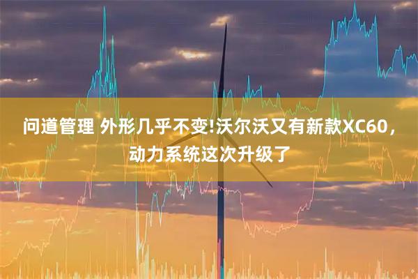 问道管理 外形几乎不变!沃尔沃又有新款XC60，动力系统这次升级了